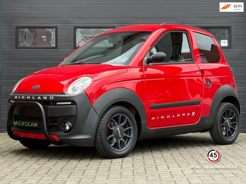 Microcar M.GO Highland X DCI Brommobiel 45km 2016 NIEUWSTAAT, Gebruikt, Microcar