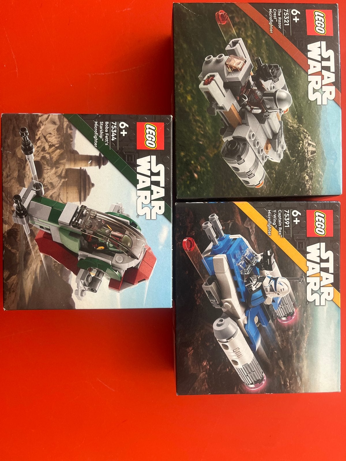 3x LEGO Star Wars Microfighters (Retired & Sealed), Ophalen, Nieuw