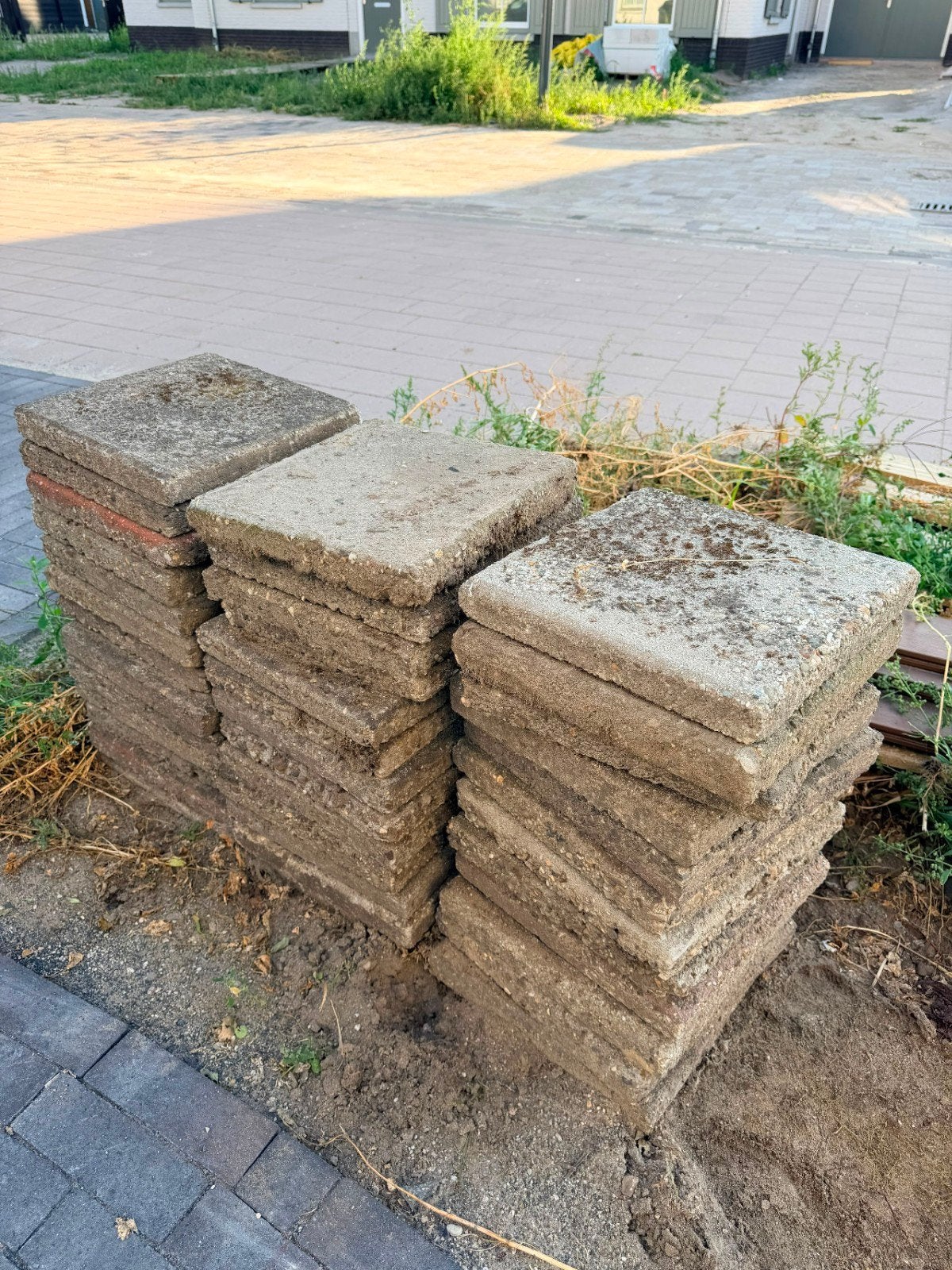 GRATIS betontegels, Ophalen, Gebruikt, Minder dan 5 m², Beton