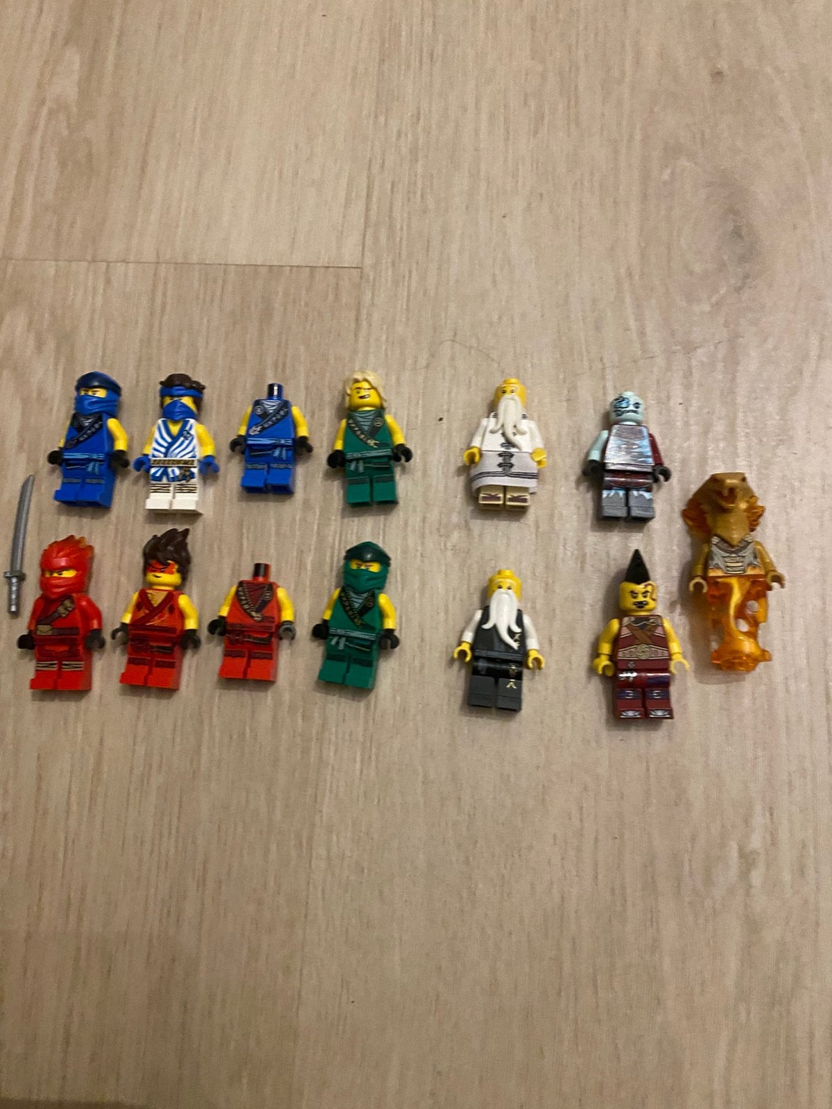 Lego ninjago minifigure lot, Gebruikt, Lego, Ophalen of Verzenden, Minifiguur