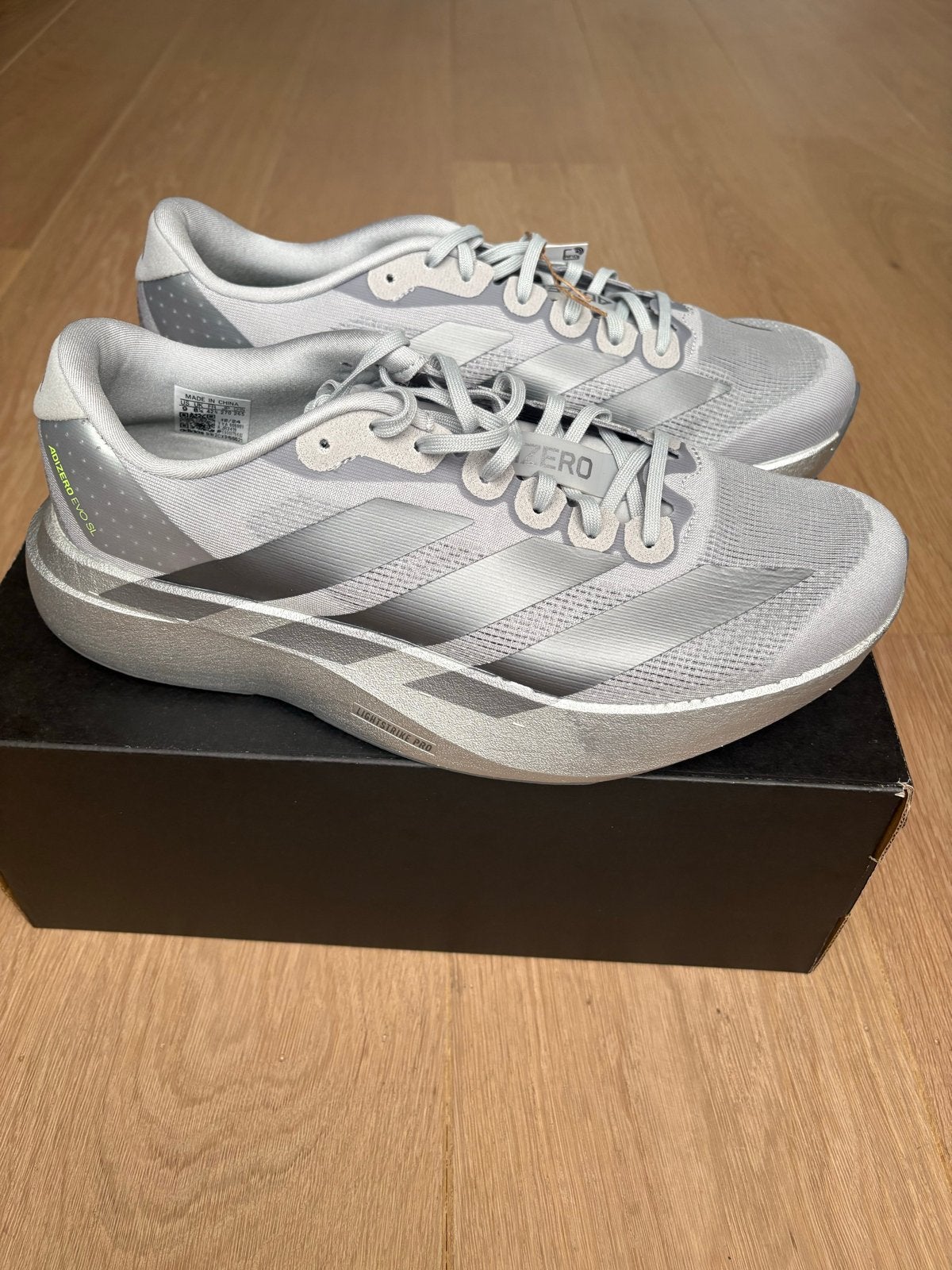 Adidas Adizero Evo SL M hardloopschoenen - Maat 42 2/3, Ophalen of Verzenden, Nieuw