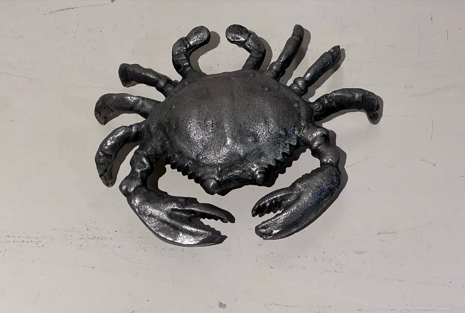 Riviera Maison Crab Sea Treasure Decoratie zilver, Mediterraans, Ophalen of Verzenden, Zo goed als nieuw, Metaal