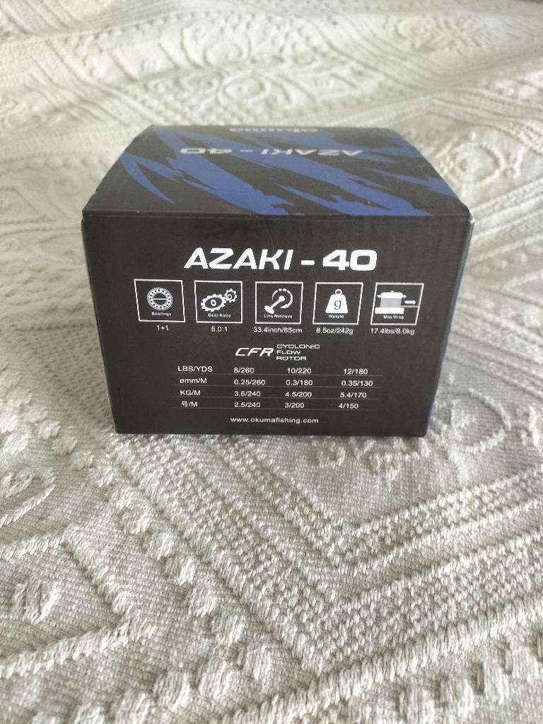 OKUMA AZAKI-40 Spinmolen, Ophalen, Gebruikt, Molen