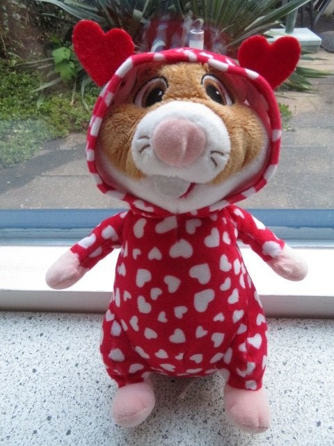 Hamster hamstertje Albert Heijn AH Valentijn hartjes onesie, Kinderen en Baby's, Albert Heijn, Hamster, Ophalen of Verzenden, Zo goed als nieuw