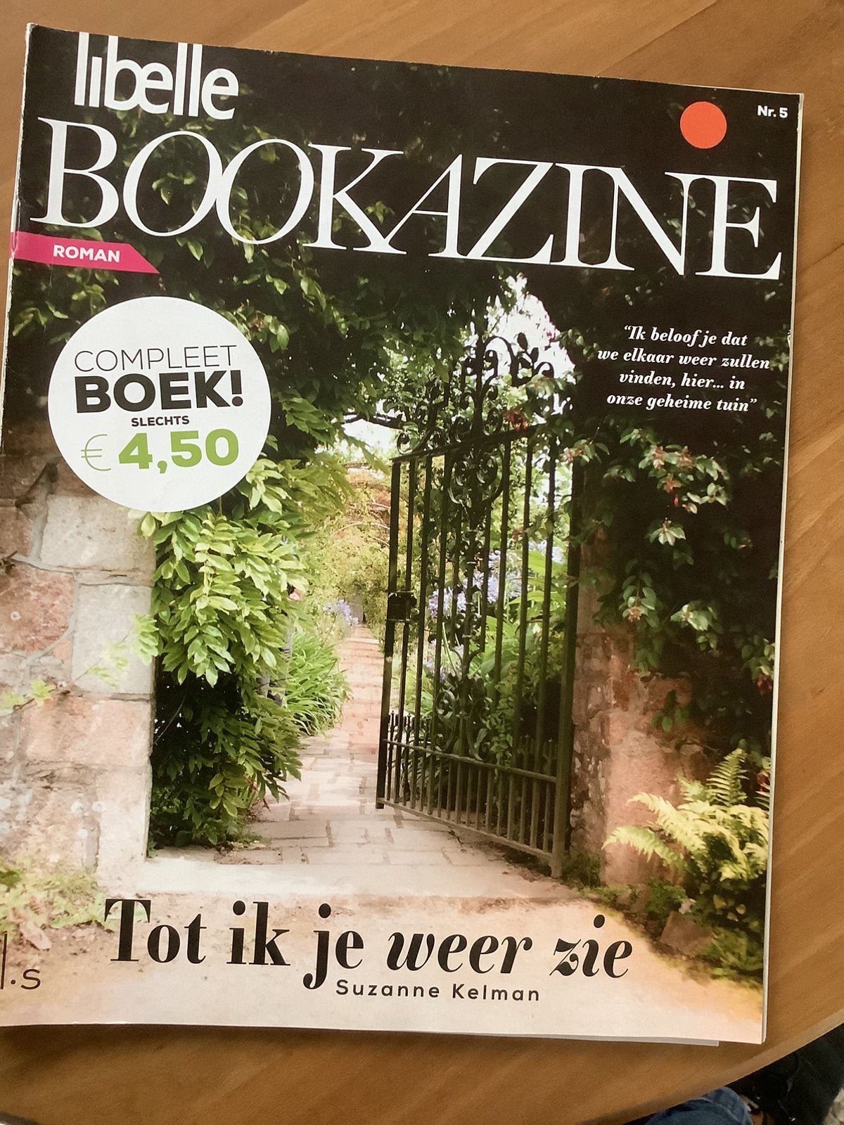 Bookazine Tot ik je weer zie - S. Kelman, Boeken, Ophalen of Verzenden, Gelezen