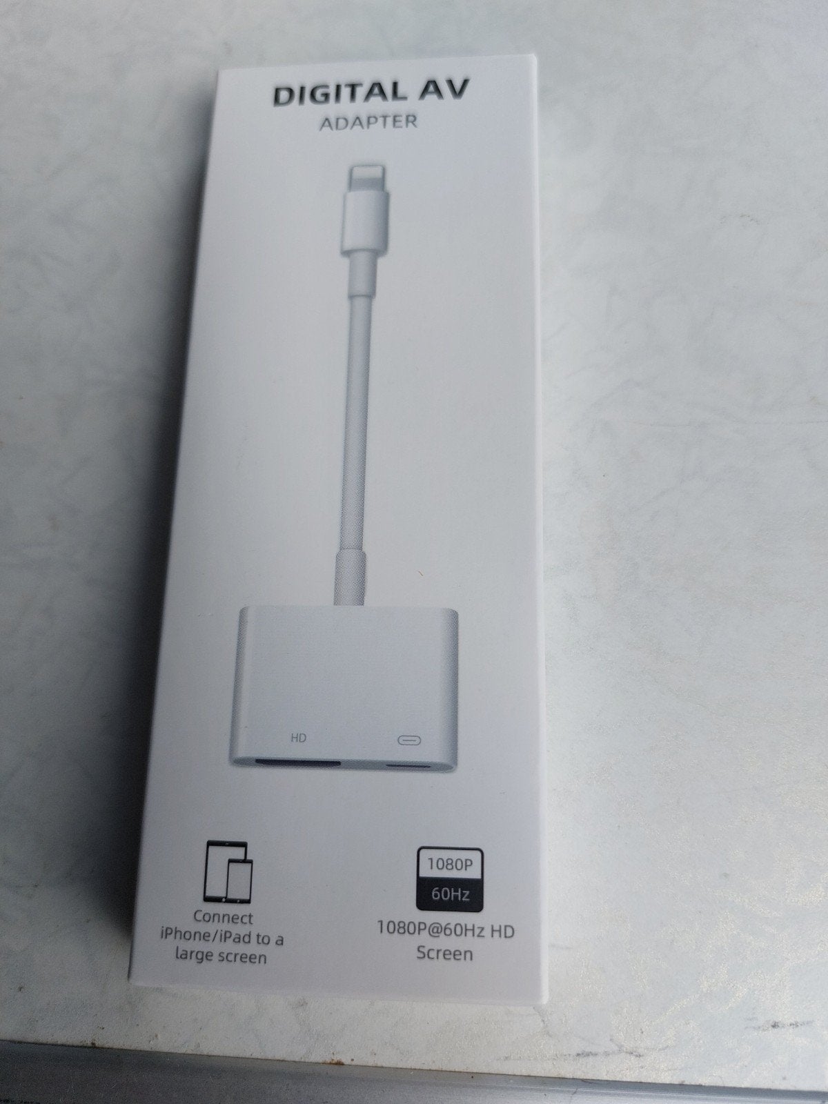 Originele Apple Lightning naar HDMI Digital AV Adapter, Ophalen of Verzenden, Nieuw, Minder dan 2 meter, HDMI-kabel