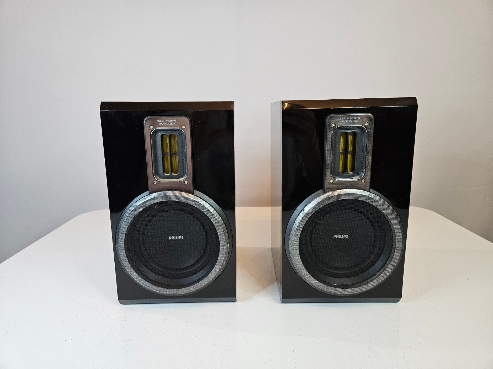 Philips MCDZ16 Boekenplank Luidsprekers met Ribbon Tweeter, Philips, Gebruikt, Consumer.care@philips.com, Ophalen of Verzenden