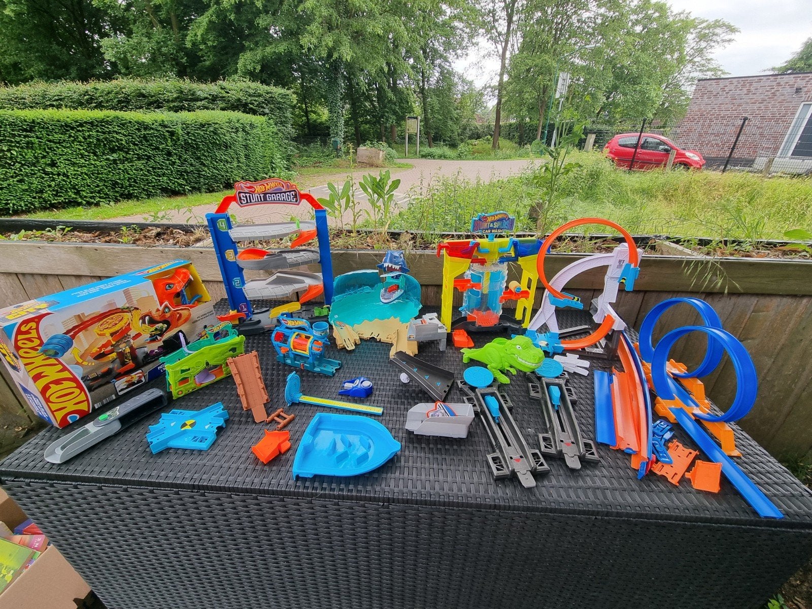 Heel veel hot wheels, Ophalen