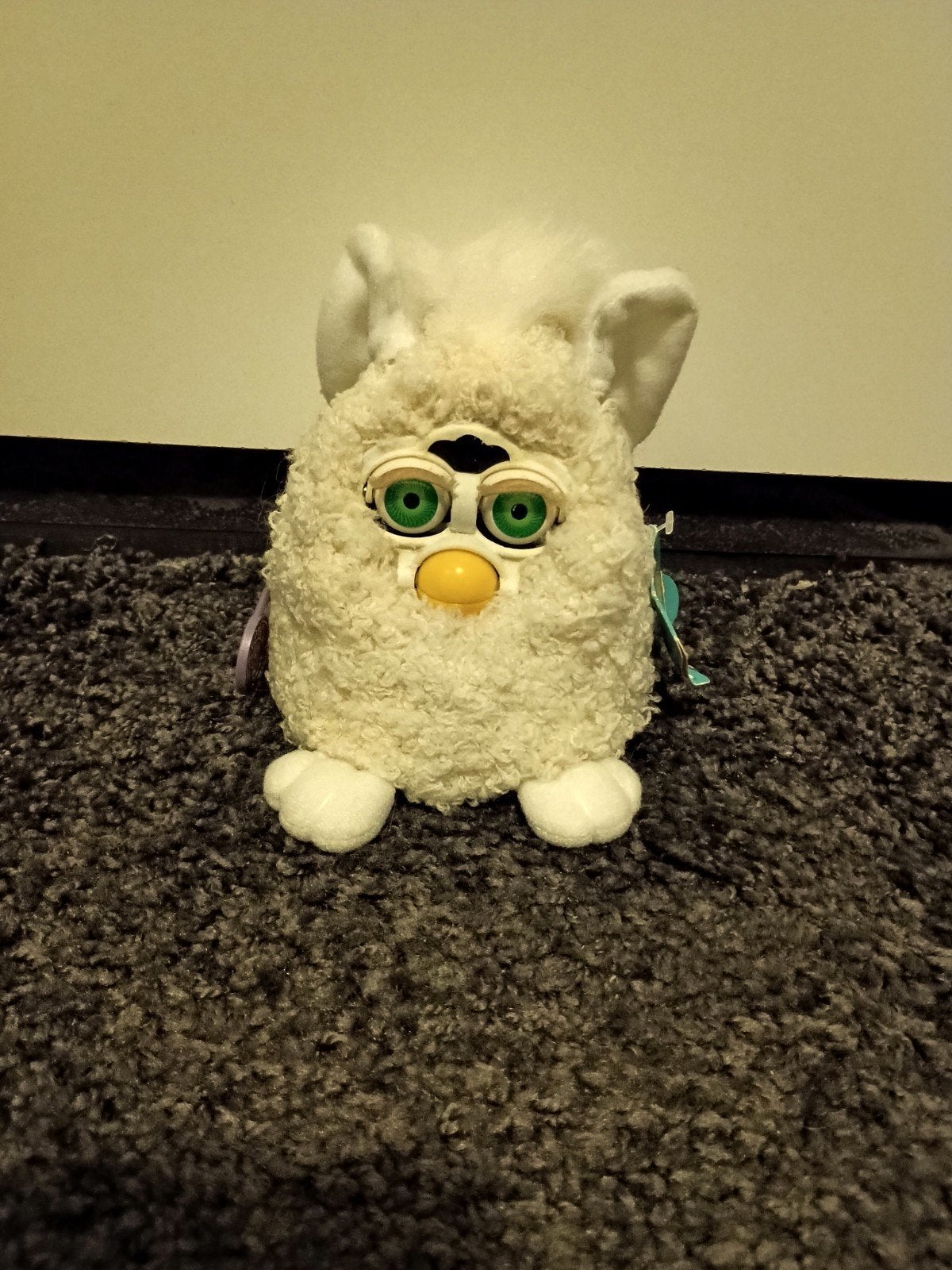 Vintage Furby baby Curly, Ophalen of Verzenden, Zo goed als nieuw, Jongen of Meisje