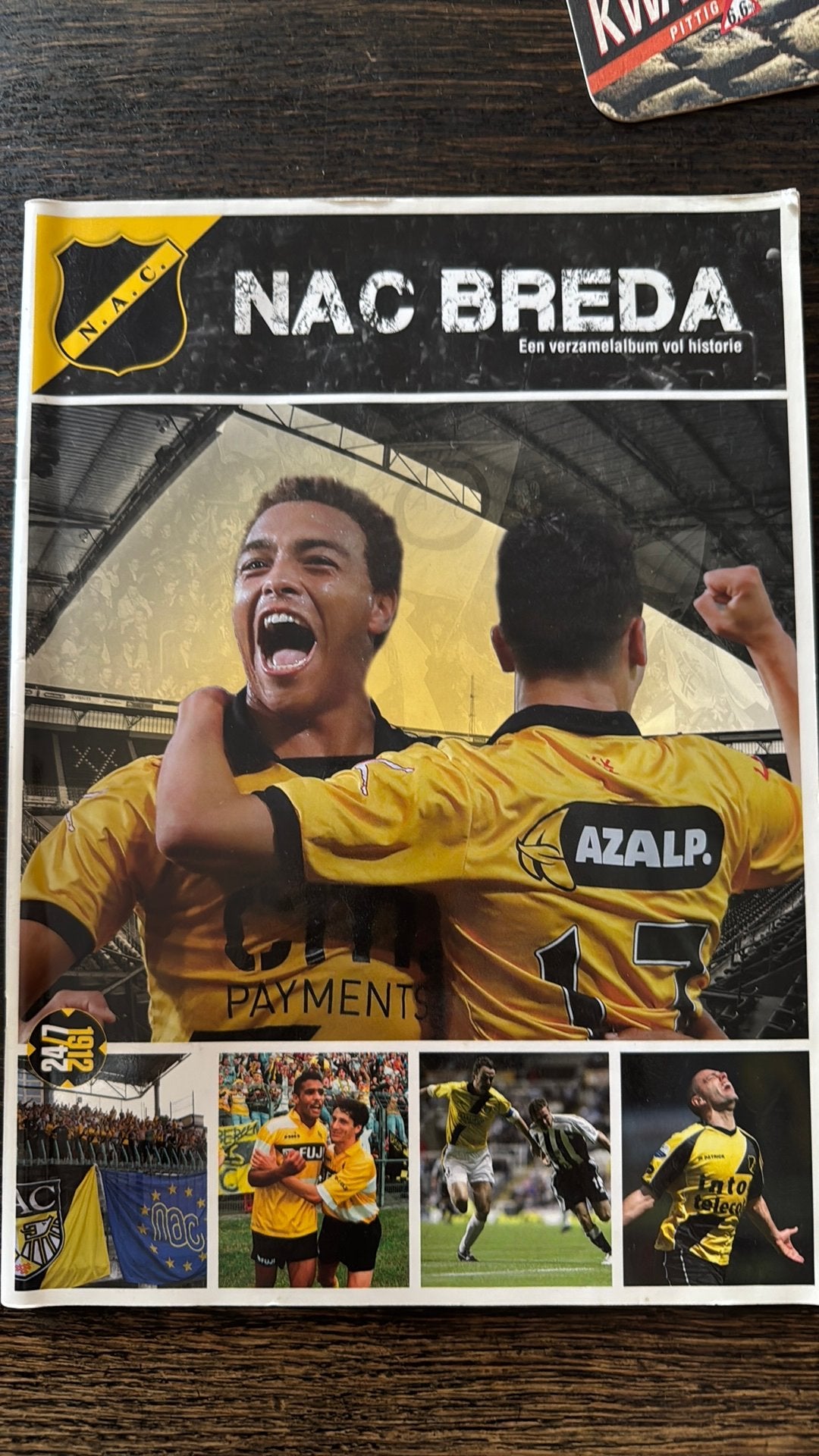 NAC Breda plaatjesalbum Jumbo incompleet, Verzenden, Gebruikt, NAC Breda, Poster, Plaatje of Sticker