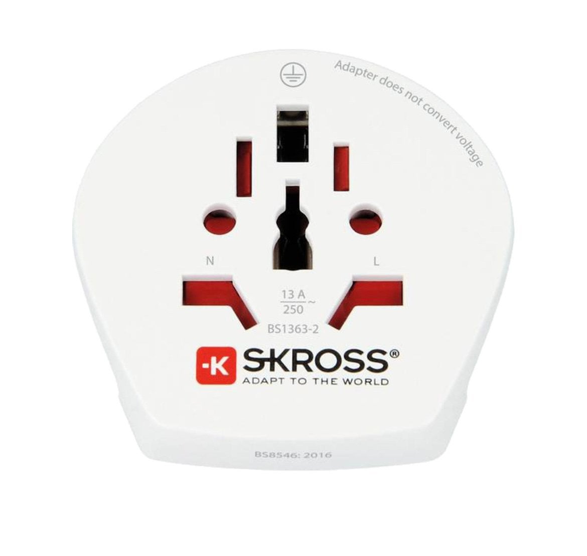 SKROSS Reisnetadapter Wereld-naar-Europa adapter anwb, Ophalen of Verzenden