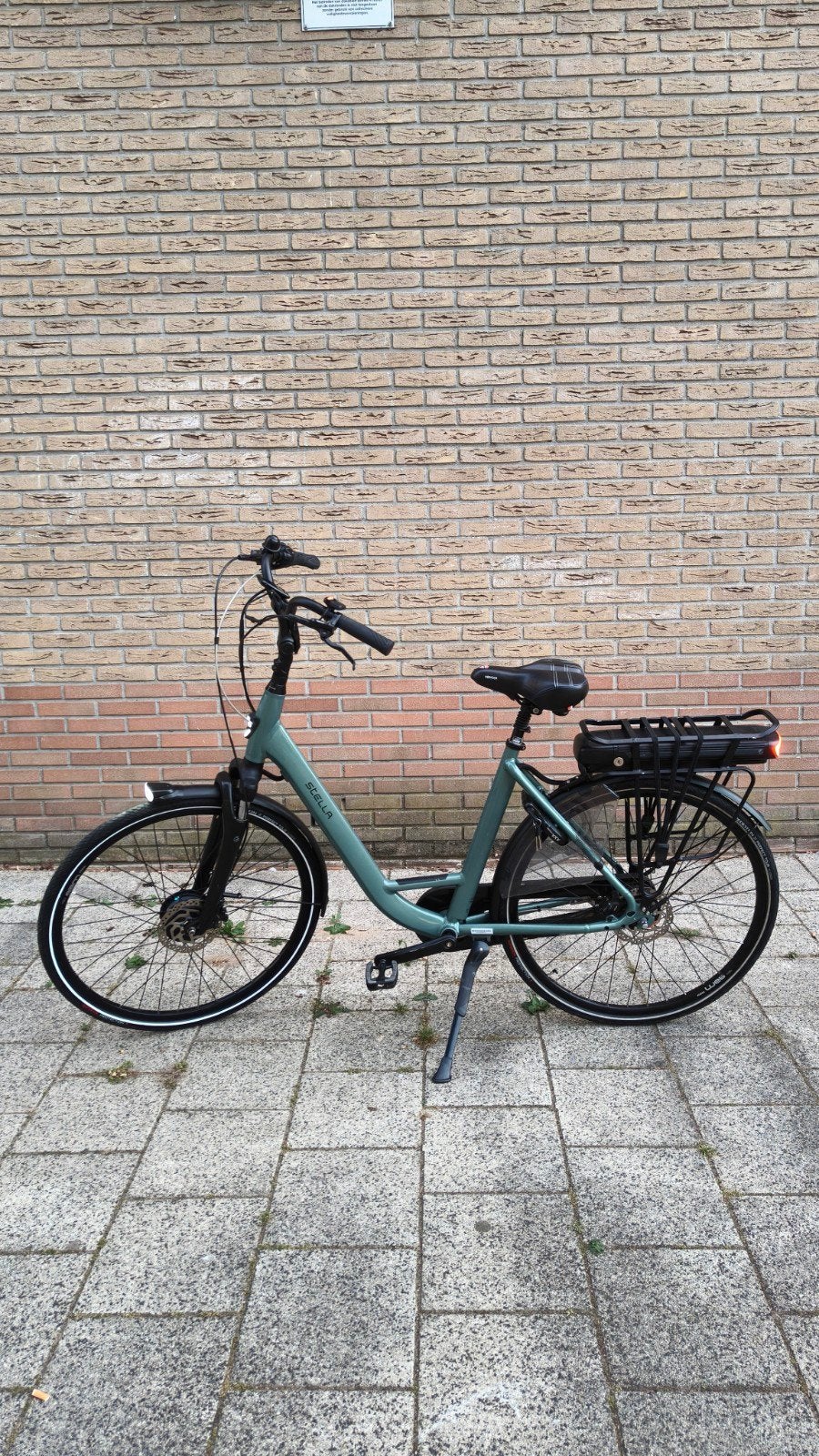 Stella Livorno Pearl Green E-bike 28" N8D U M, Gebruikt, 51 tot 55 cm, 50 km per accu of meer, Ophalen