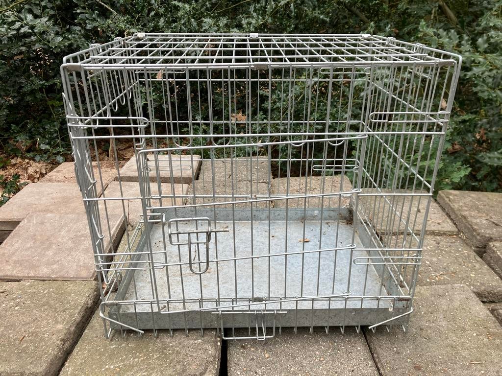 Opvouwbare bench voor konijn, kat of kleine hond, Dieren en Toebehoren, Ophalen, Gebruikt