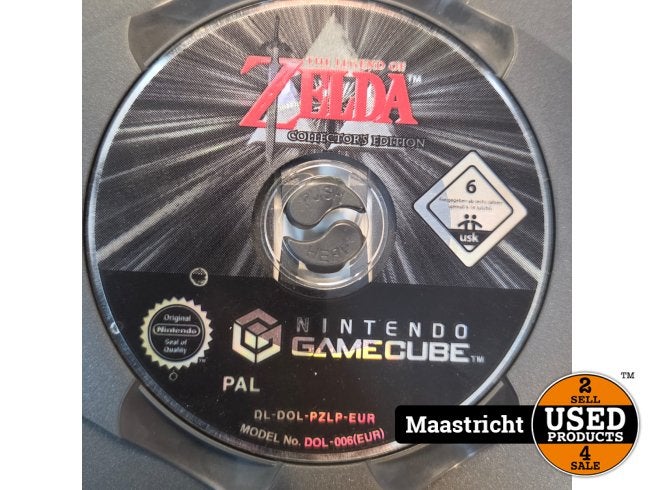 The Legend of Zelda collectors Edition losse disc (gamecube), Spelcomputers en Games, Nintendo, Zo goed als nieuw, Support@nintendo.com