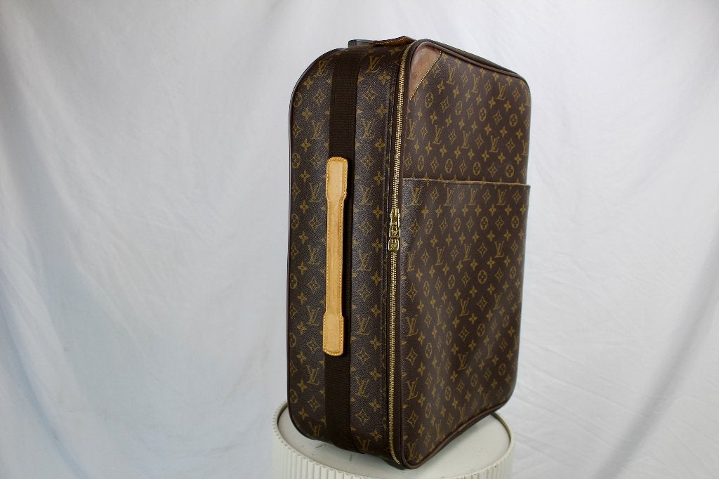 Louis Vuitton Pegase 55 - 1221, Gebruikt, Bruin, Minder dan 35 cm, Ophalen of Verzenden
