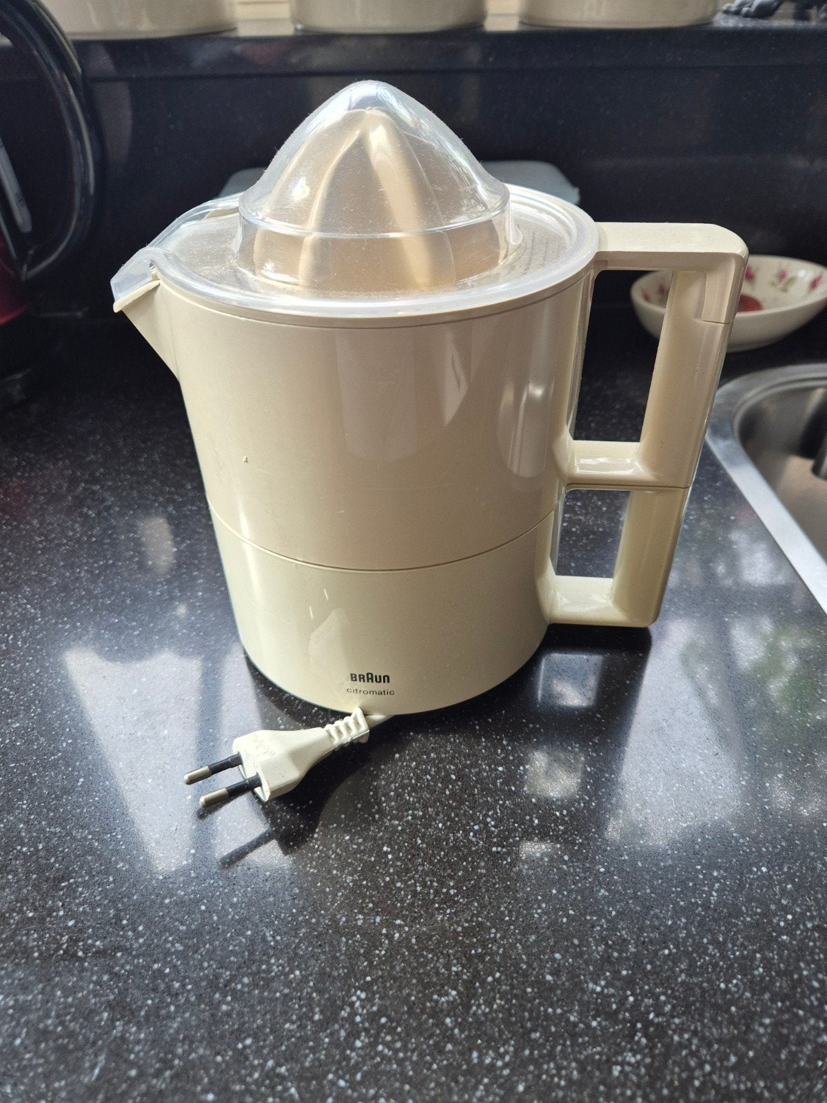 Braun Citromatic citruspers - Vintage en functioneel, Ophalen of Verzenden, Gebruikt