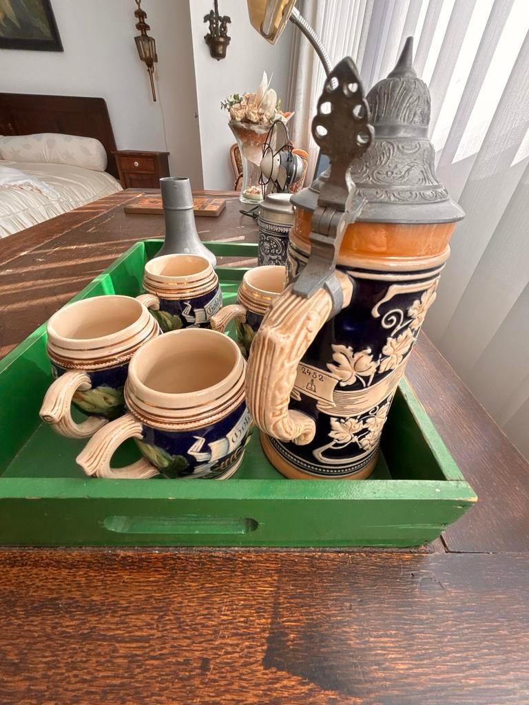 Bierpul en vier kleine pulletjes, Ophalen