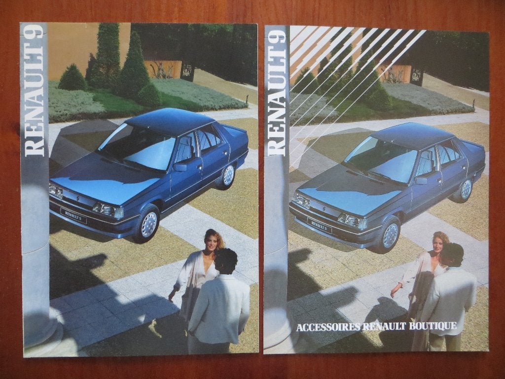 Renault 9 (mj. 1987) + bijlage: Accessoires, Boeken, Ophalen of Verzenden, Nieuw, Renault