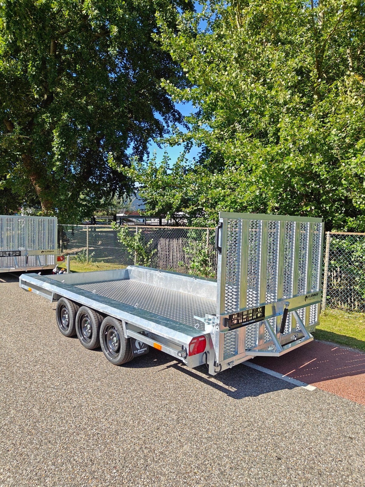 Vlemmix machine transporter aanhanger 3500KG, Auto diversen, Aanhangers en Bagagewagens, Nieuw, Ophalen of Verzenden