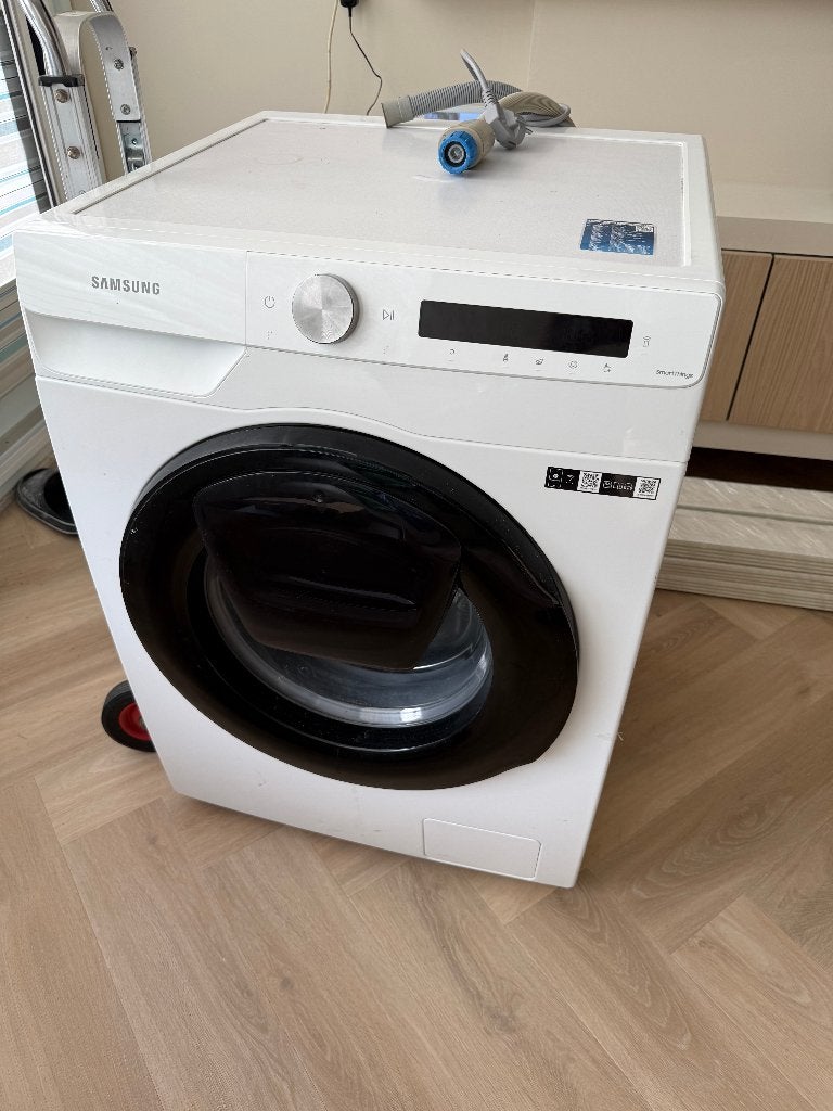 Samsung WW90T554AAW/S2 Wasmachine - 9 kg, Witgoed en Apparatuur, Wasmachines, Ophalen, 1200 tot 1600 toeren, 8 tot 10 kg, Zo goed als nieuw