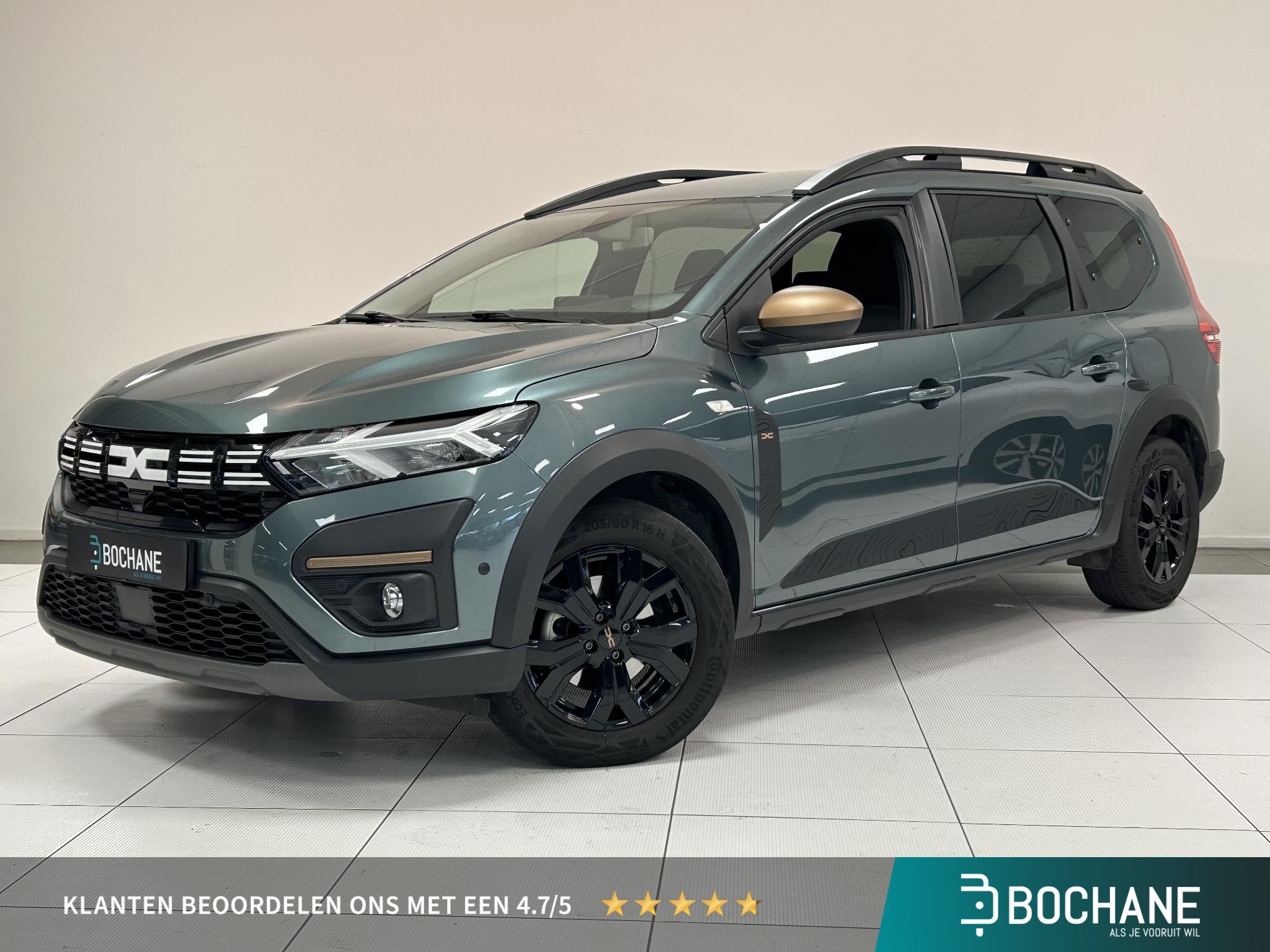 Dacia Jogger 1.6 Hybrid 140 Extreme 7p. | Climate control |, Auto's, Dealer onderhouden, Gebruikt, 4 cilinders, Met garantie (alle)
