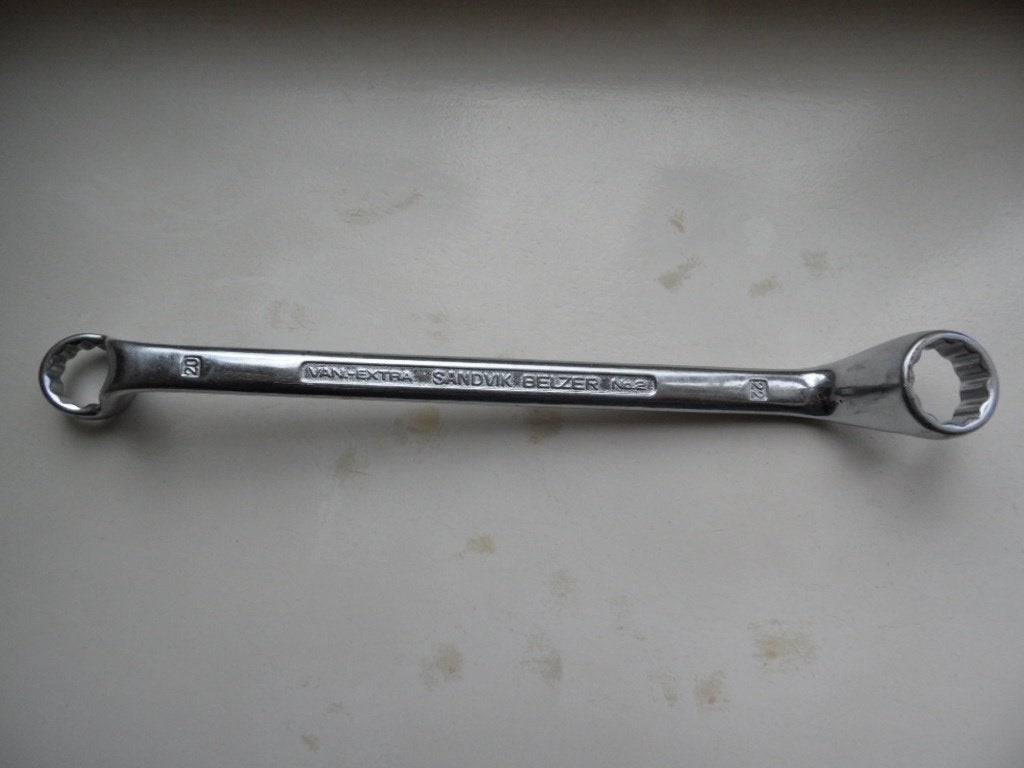 Sandvik Belzer No 2 20 22 ringsleutel, Ophalen of Verzenden, Zo goed als nieuw
