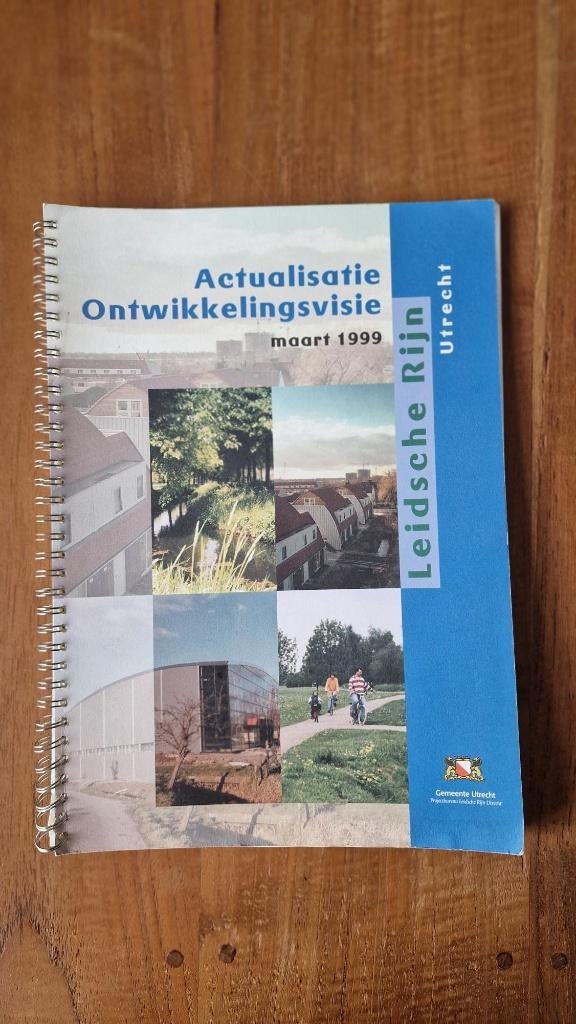 Actualisatie Ontwikkelingsvisie maart 1999 Leidsche Rijn., Ophalen of Verzenden, 20e eeuw of later, Gelezen