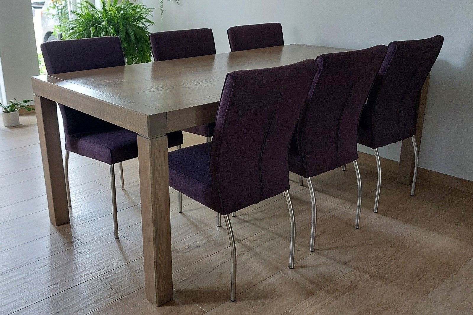 Elegante eettafel, Gebruikt, 50 tot 100 cm, 150 tot 200 cm, Modern