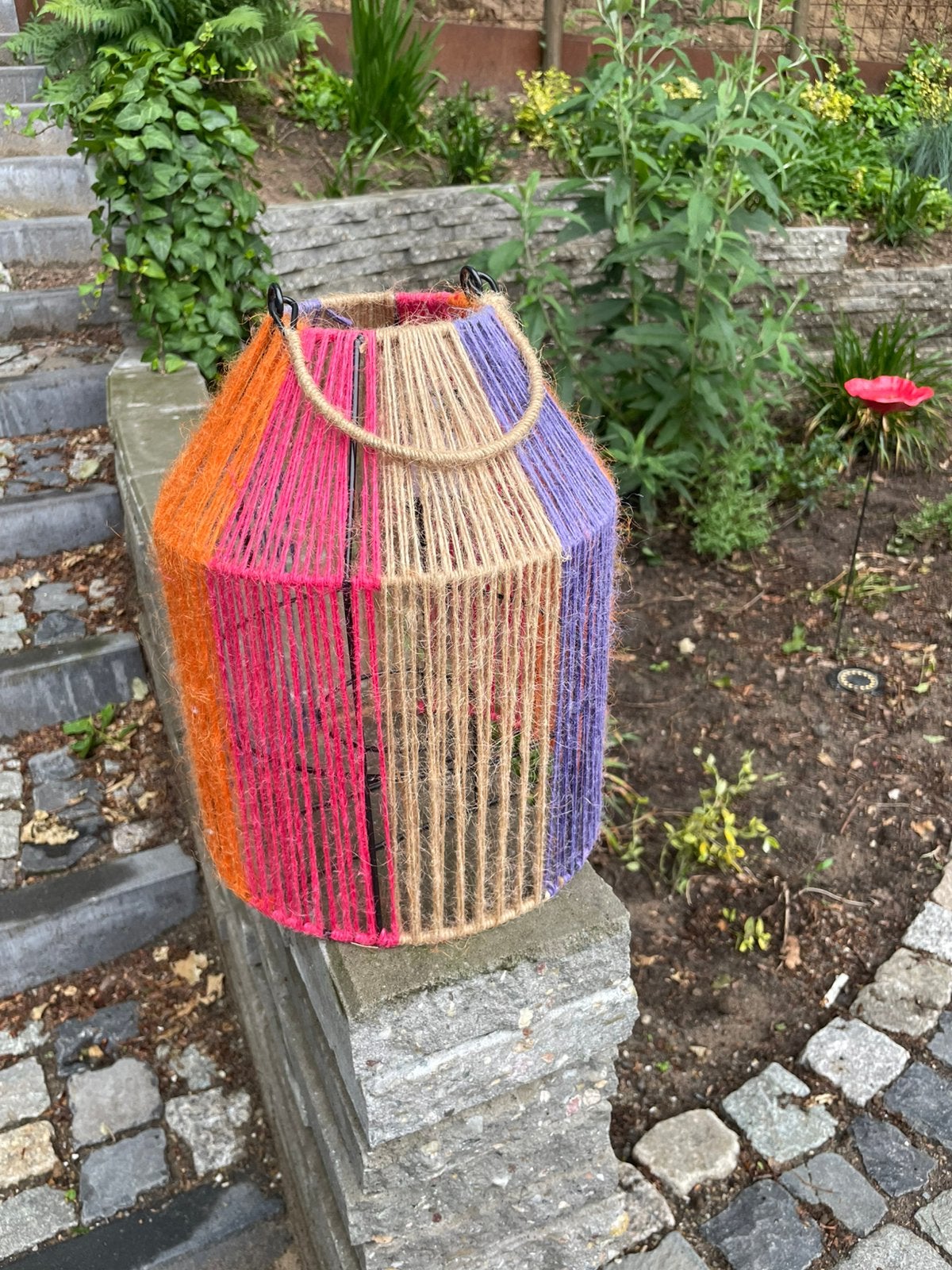 NIEUW !! Mooie kleurige lantaarns voor binnen én buiten, Huis en Inrichting, Woonaccessoires | Kandelaars en Kaarsen, Nieuw, 25 tot 50 cm