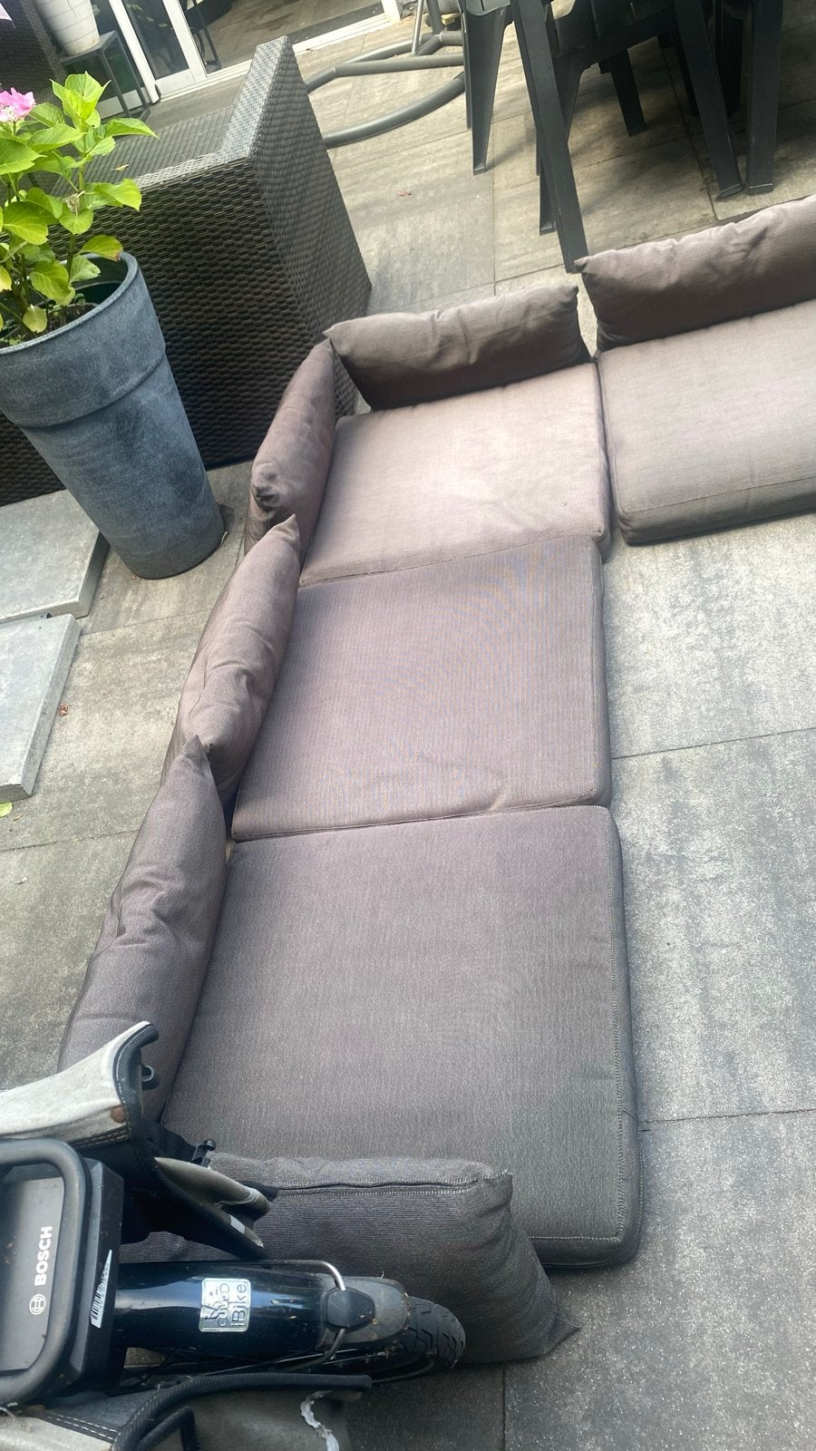 tuinkussens voor loungeset, Ophalen, 250 tot 300 cm, Gebruikt, Hoekbank
