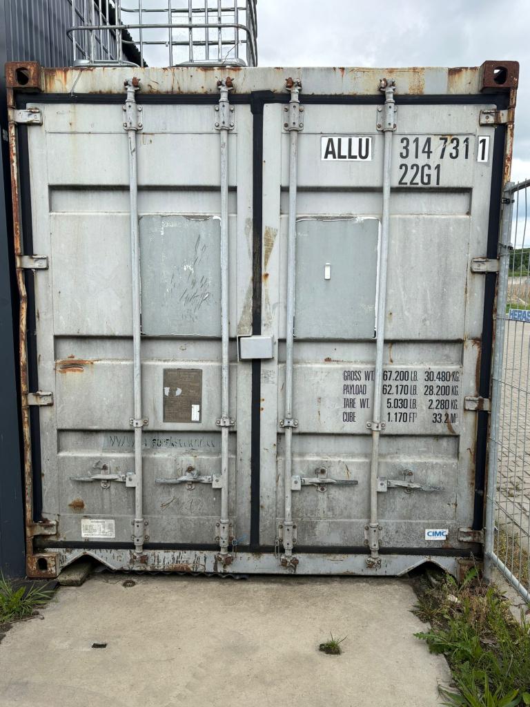 Opslagcontainer te huur, Opslag