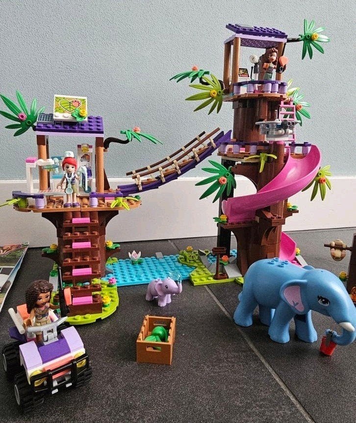 LEGO Friends 41424 Jungle Reddingsbasis, Ophalen, Gebruikt, Overige merken