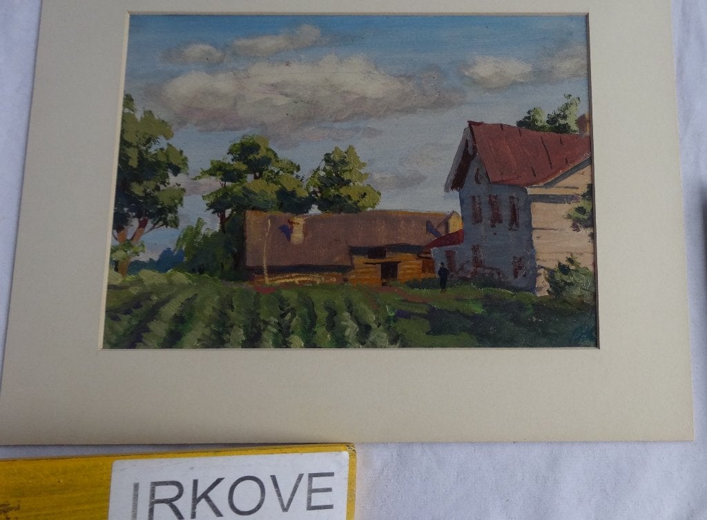 OLIEVERF * FRAAI SCHILDERIJ * Frankrijk? *, Verzenden
