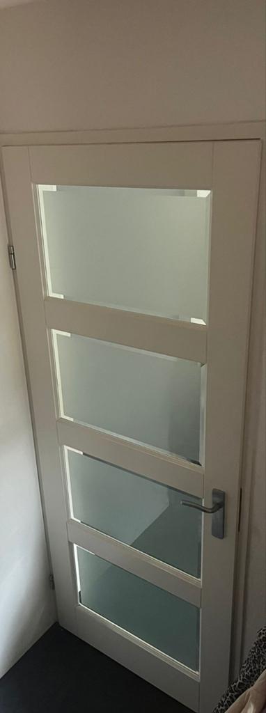 Opdek binnendeur 83 x 211,5 cm, Doe-het-zelf en Verbouw, Deuren en Horren, Ophalen, Gebruikt, 80 tot 100 cm, Binnendeur