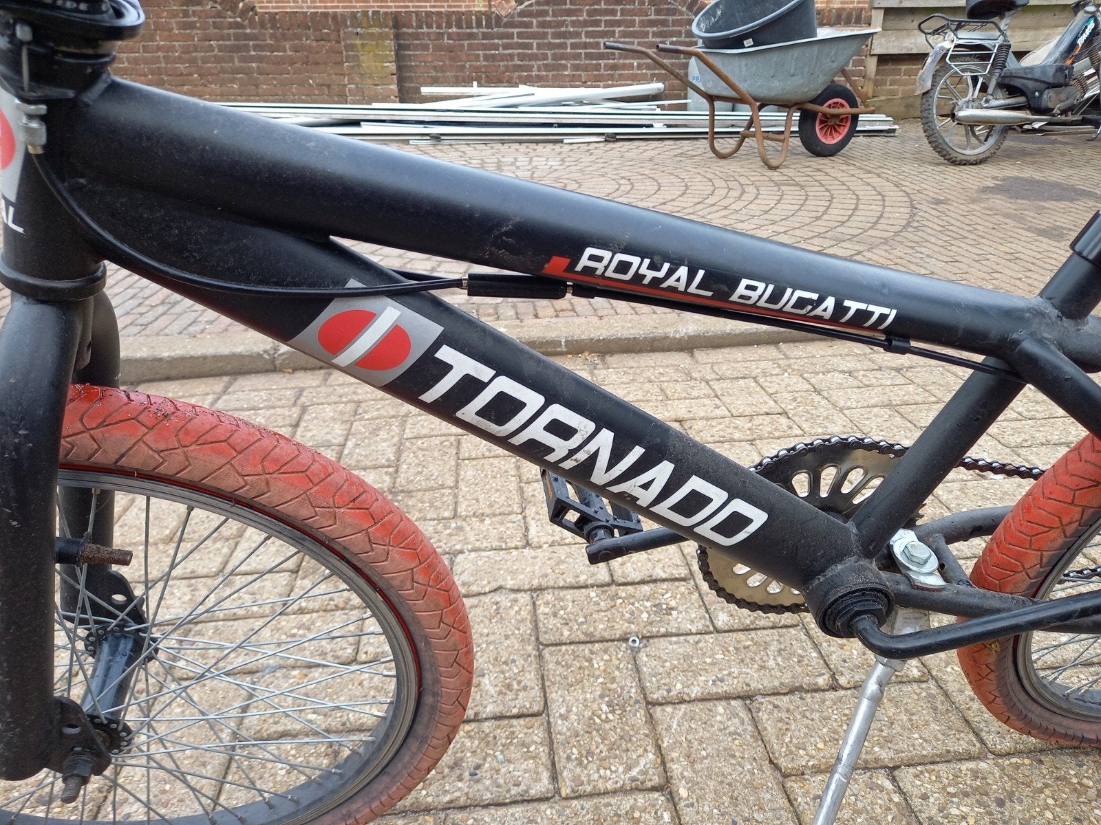 crosfiets voor kinderen, Ophalen, Staal