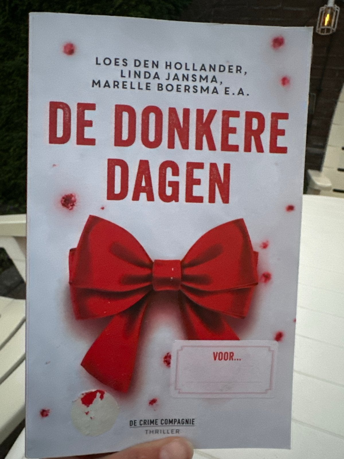 De Donkere Dagen - Thriller van De Crime Compagnie, Ophalen of Verzenden, Zo goed als nieuw, Nederland