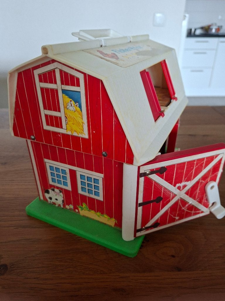Fisher Price Boerderij, Kinderen en Baby's, Ophalen of Verzenden, Gebruikt, Speelset, Met geluid