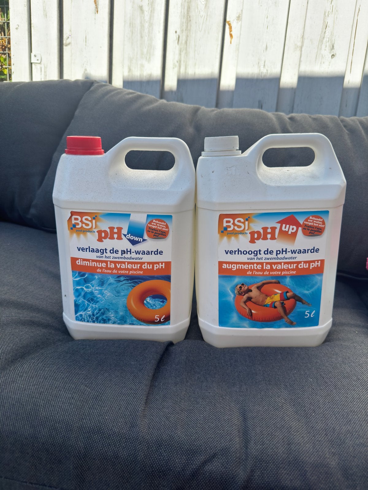 BSI pH-regelaar voor zwembadwater - pH - & pH + (5L), Ophalen of Verzenden, Nieuw, Reinigingsmiddel
