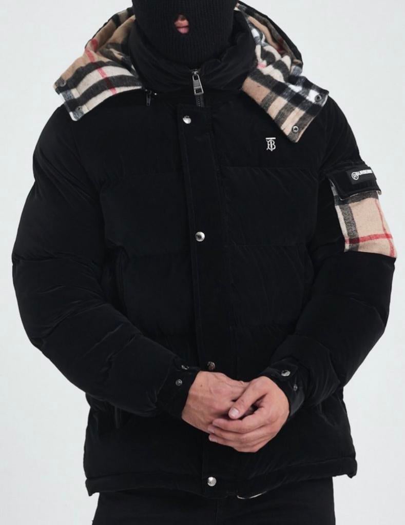 burberry jas Herenjas maat S. Winterjas jongensjas, Ophalen of Verzenden, Zo goed als nieuw, Zwart