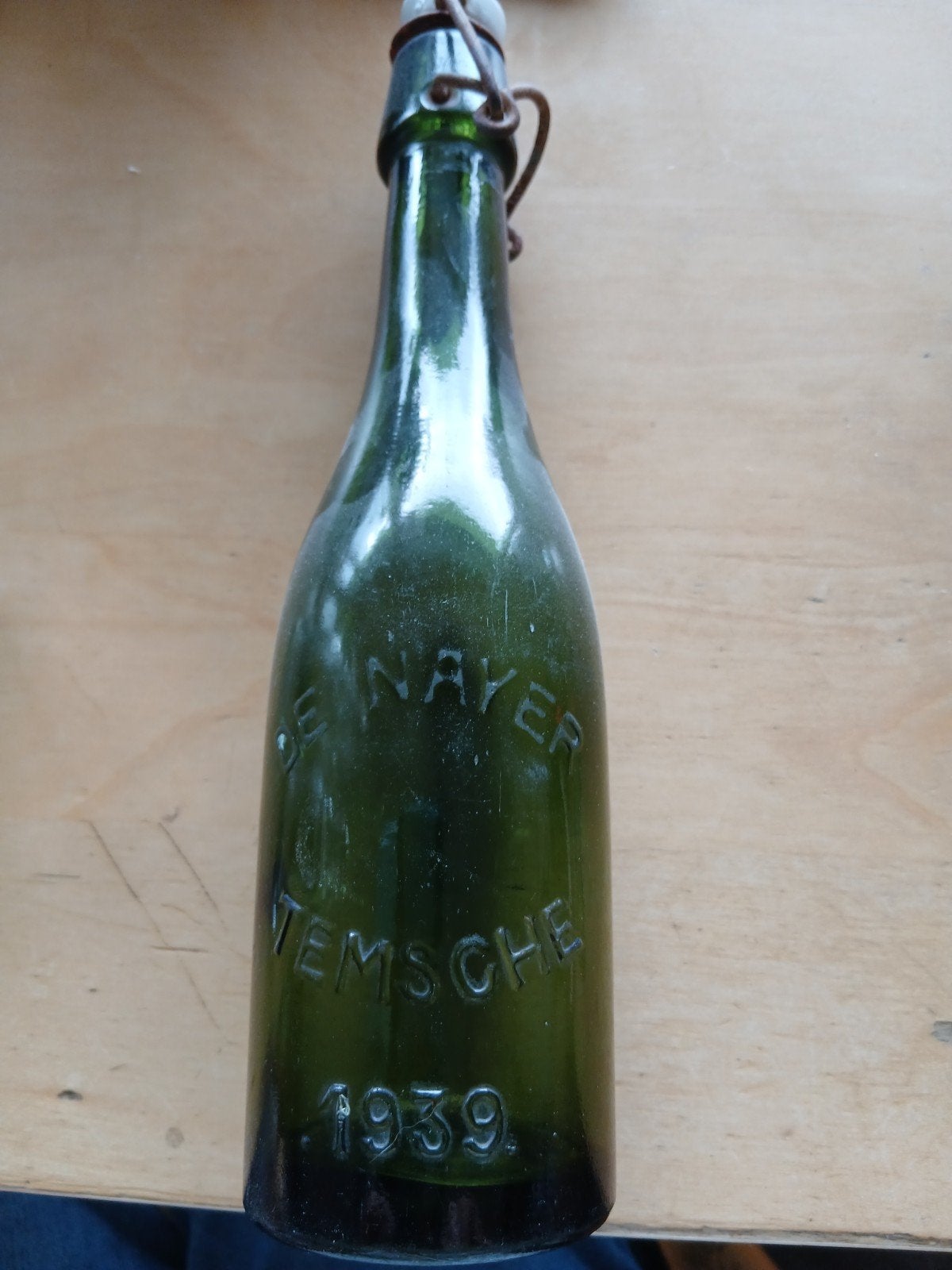 Antieke flessen: 2 Codd-flessen en 1 De Nayer fles uit 1939, Antiek en Kunst, Verzenden