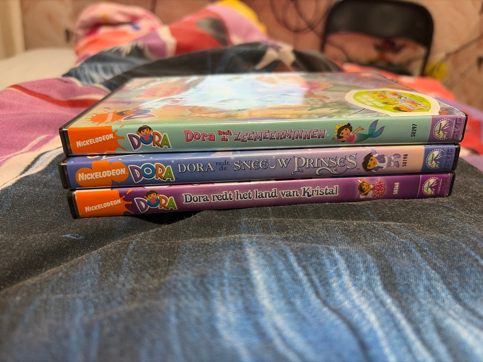 Dora DVD's in uitstekende staat, Ophalen, Alle leeftijden, Zo goed als nieuw, Familie
