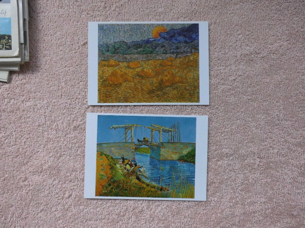 2 maal Vincent van Gogh. Kroller Muller Otterlo, Ophalen of Verzenden, Voor 1920, Ongelopen, Sterren en Beroemdheden