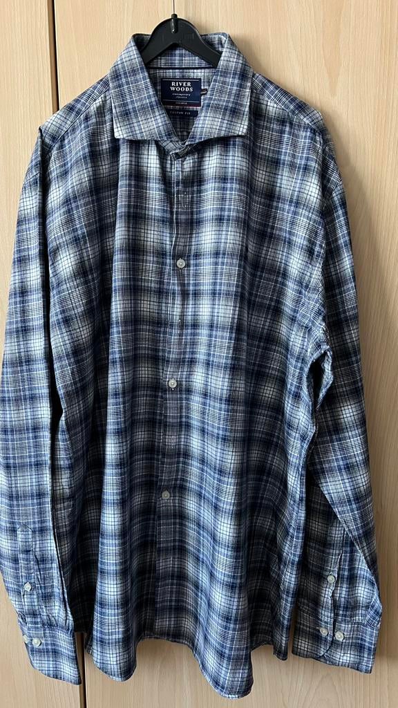 River Woods herenshirts/overhemden 4 stuks, Kleding | Heren, Overhemden, Ophalen of Verzenden, Zo goed als nieuw, Overige kleuren