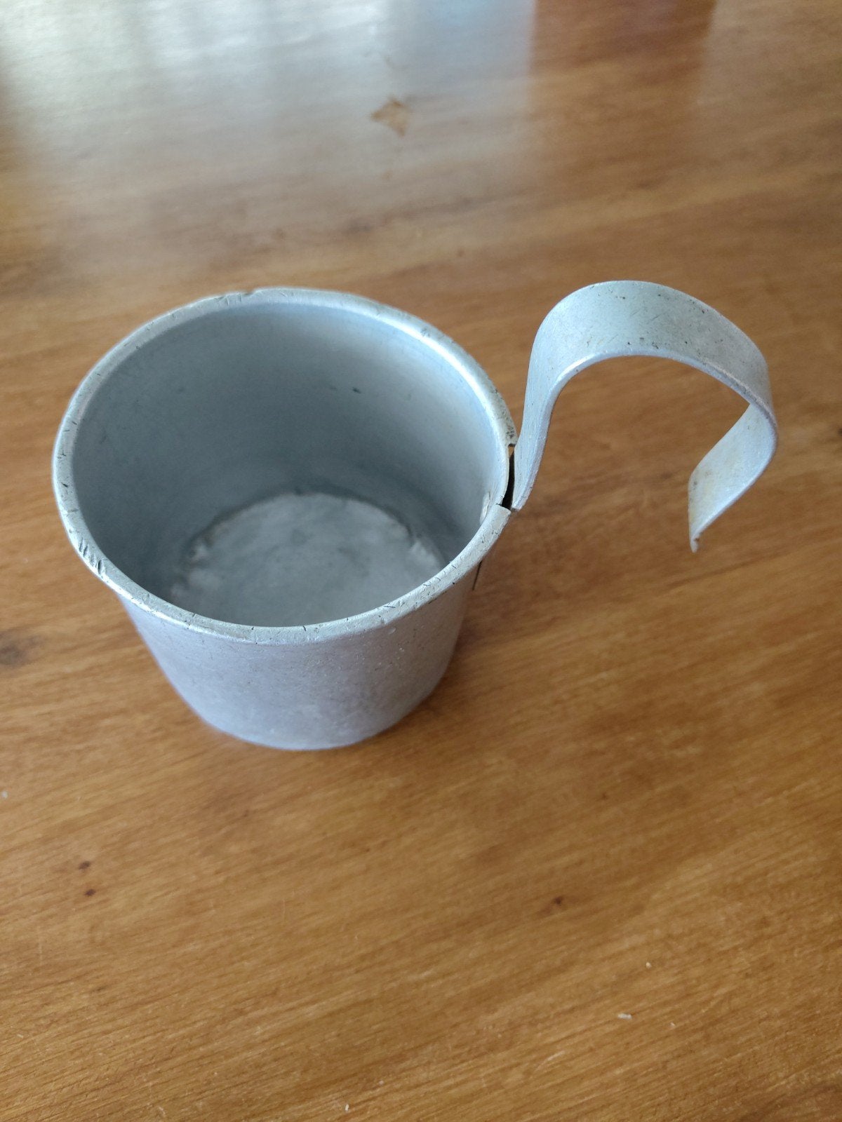 Vintage aluminium maatbeker 1L - Keuken of decoratie, Ophalen