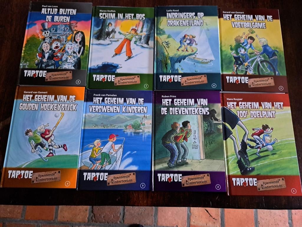 Taptoe kinderboeken, Ophalen of Verzenden