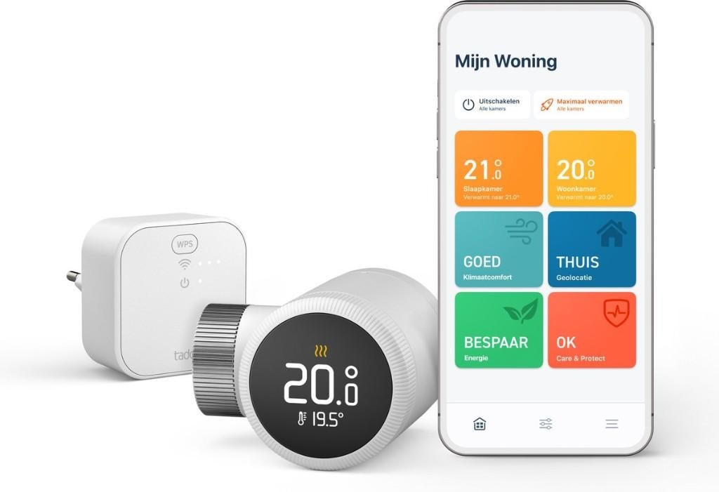 2x Tado X slimme thermostaatknop incl Bridge, Ophalen, Slimme thermostaat, Zo goed als nieuw