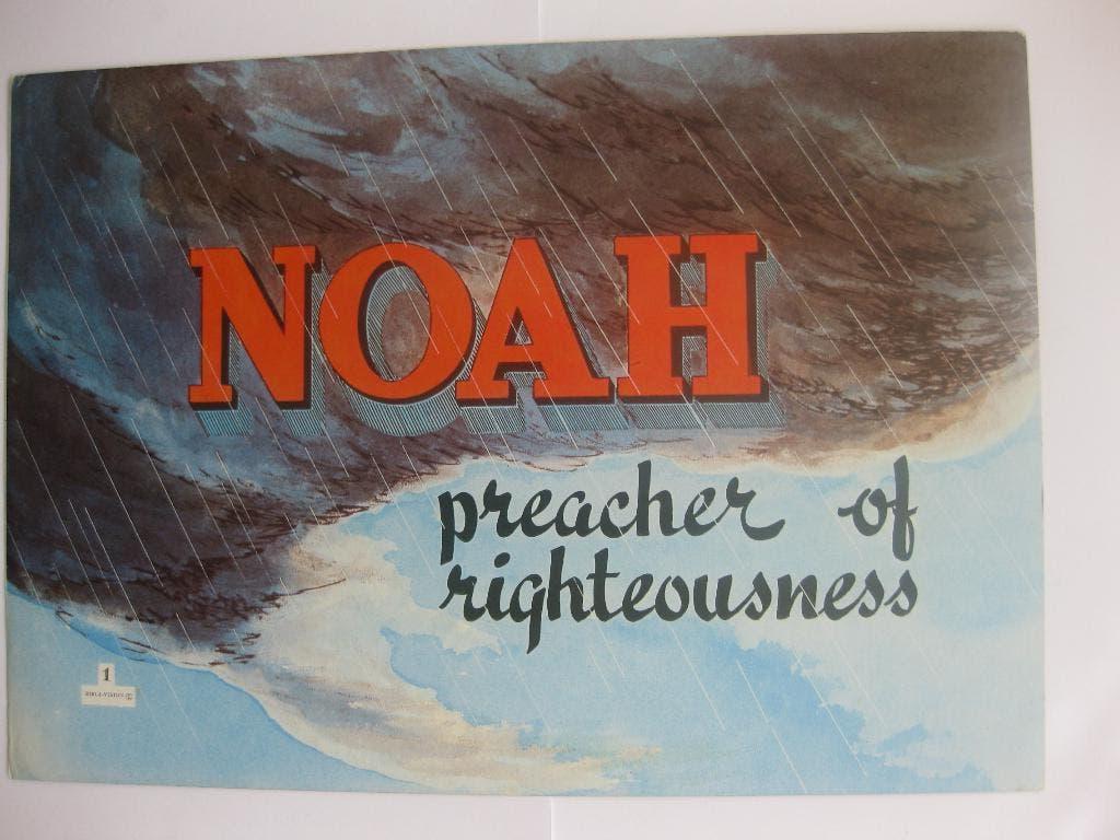 Noach 23 Practige Kleuren Platen 1970 Bibli-vision, Antiek en Kunst, Verzenden