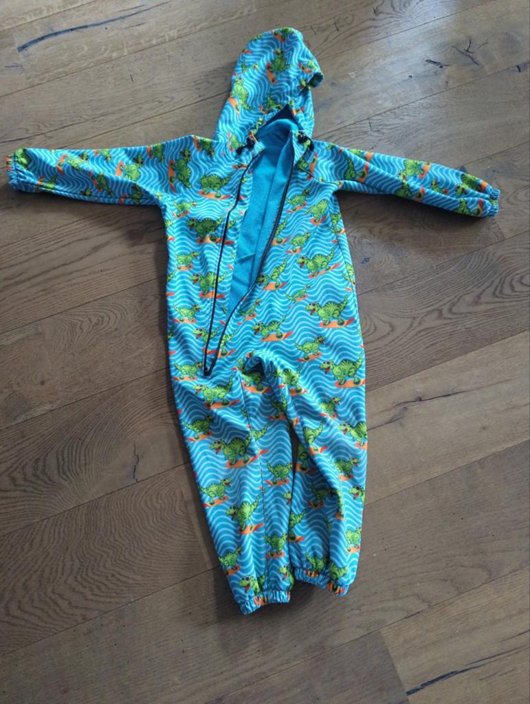 IELM speel overall met dino print, maat 110, Ophalen of Verzenden, Zo goed als nieuw, Onbekend, Jongetje of Meisje