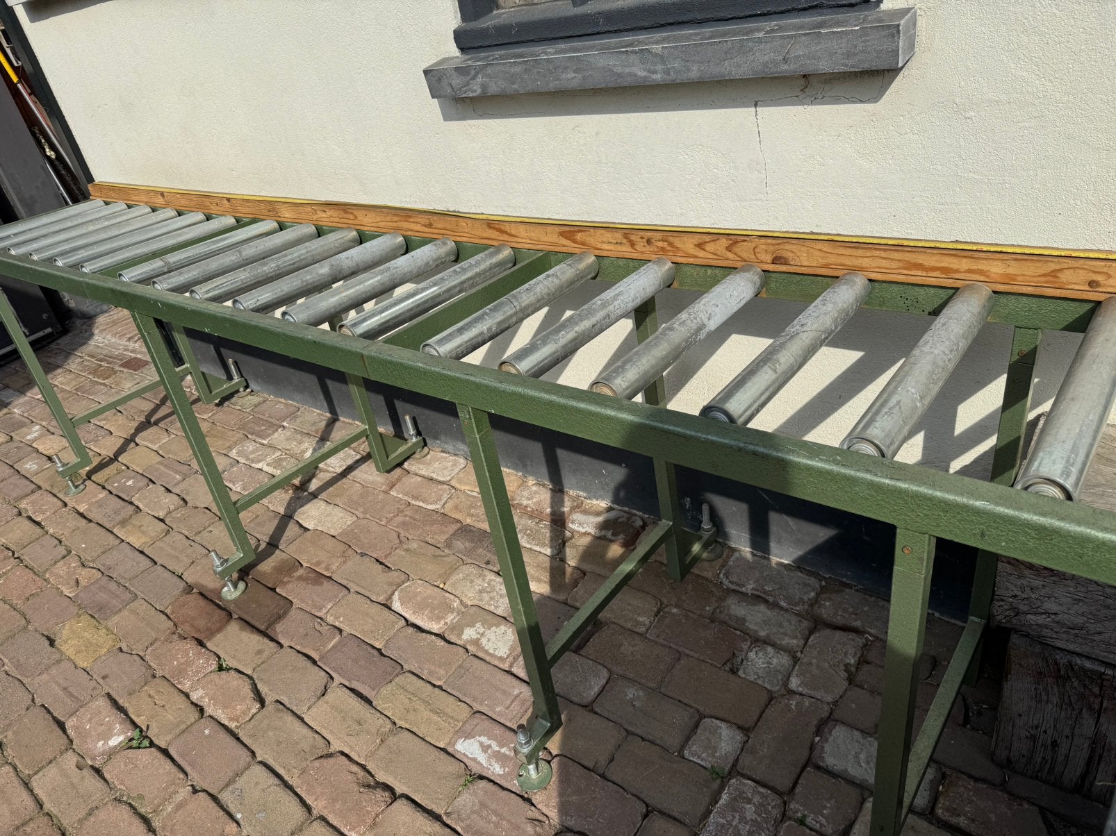 Rollenbaan  zaagtafel, Ophalen, Zo goed als nieuw