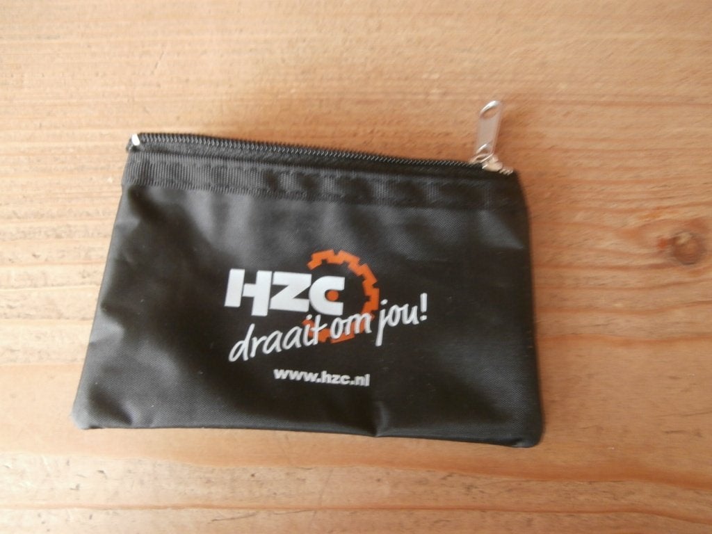portemonnee sleutelhanger hoesje HZC mapje sleutelhouder, Ophalen of Verzenden, Nieuw, Zwart, Overige merken